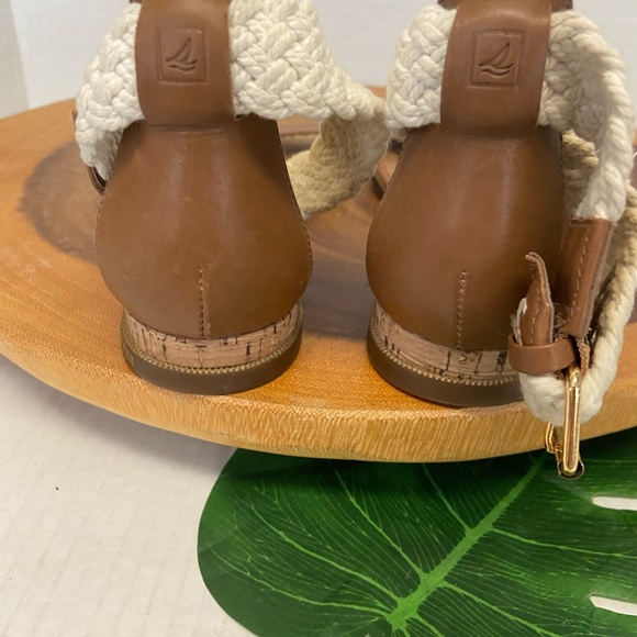 Sperry Braided Ankle Strap Sandals - Picture 3 of 6